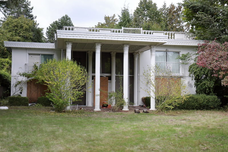 The “exclusive” version of an abandoned house
